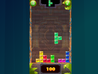 Aztec Treasure Tetris