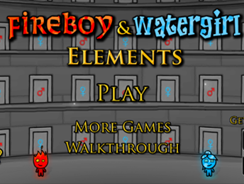 Fireboy & Watergirl 5 Elements 🕹️ Jogue no Jogos123