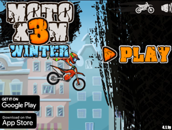 Moto X3m Winter - Play Moto X3m Winter on Jopi